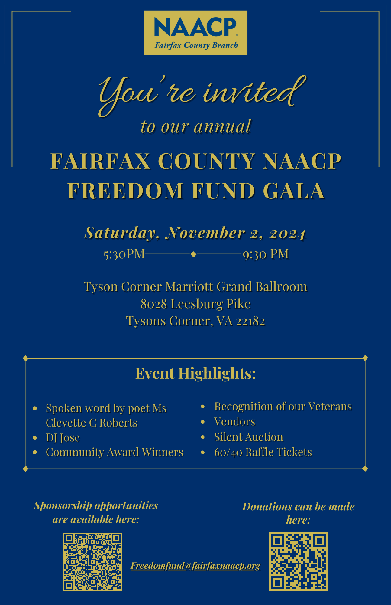 Upcoming Events – Fairfax County NAACP